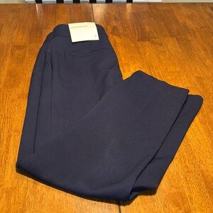 Size 2 Loft Navy The Riviera Slim